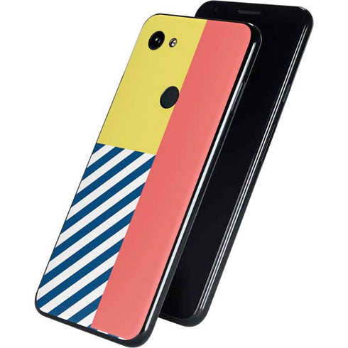 Color Blocks Google Pixel 3a XL Skin